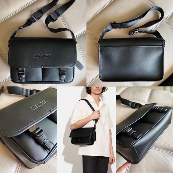 Coach กระเป๋าผู้ชาย (11.5") รูปที่ 3