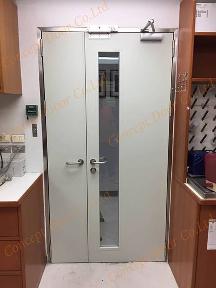 ประตูสแตนเลส  stainless steel door รูปที่ 4
