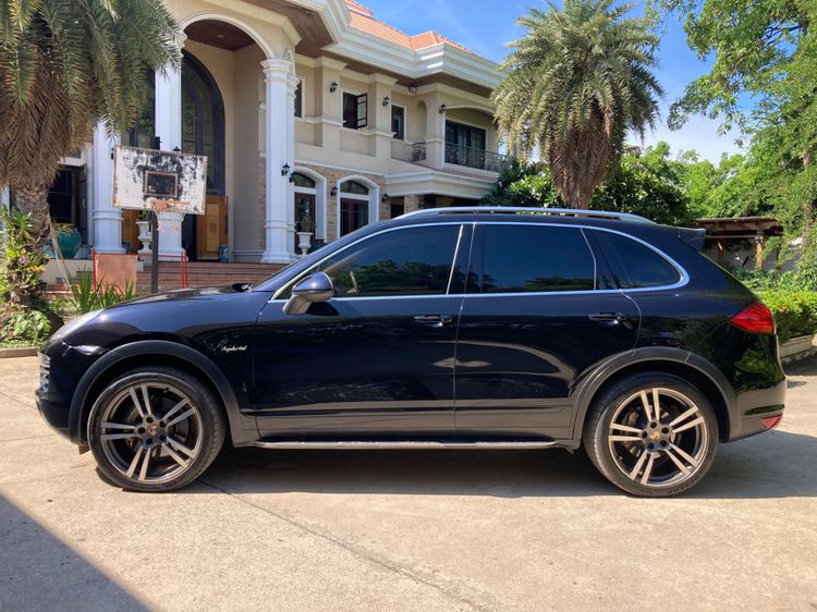 Porsche Cayenne 2013 3.0 S Hybrid 4WD Utility-car ไฮบริด ไม่ติดแก๊ส เกียร์อัตโนมัติ ดำ รูปที่ 4