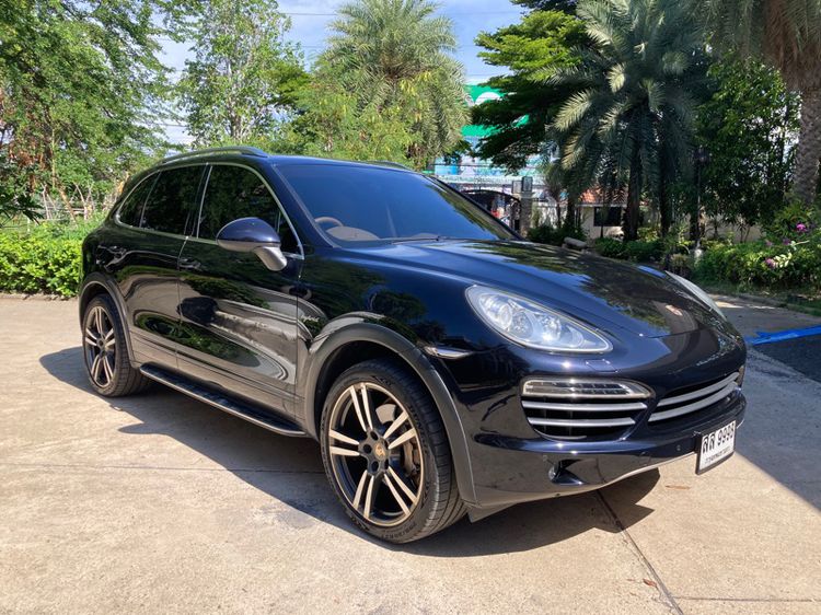 Porsche Cayenne 2013 3.0 S Hybrid 4WD Utility-car ไฮบริด ไม่ติดแก๊ส เกียร์อัตโนมัติ ดำ รูปที่ 2