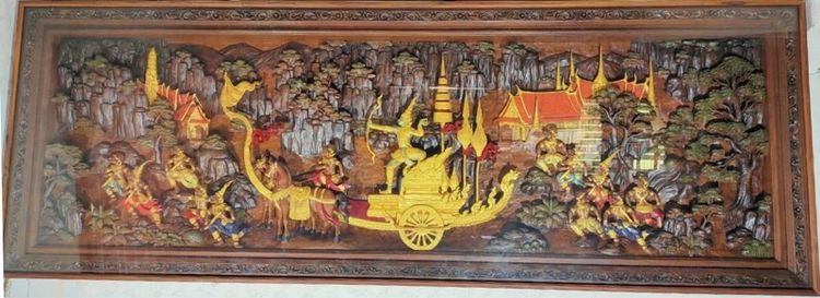 กรอบรูปไม้แกะสลัก มี6ลวดลาย ดูขนาดกรอบและราคาแต่ละลายในรายละเอียดสินค้า รูปที่ 2