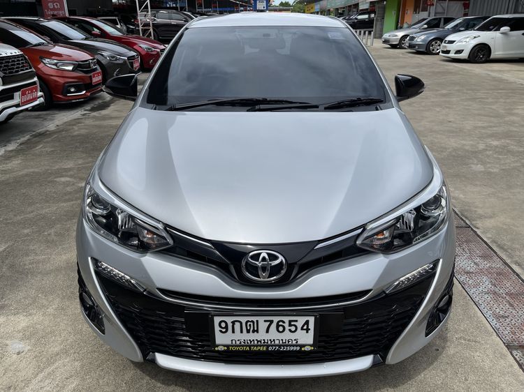 Toyota Yaris 2019 1.2 High Sedan เบนซิน ไม่ติดแก๊ส เกียร์อัตโนมัติ บรอนซ์เงิน รูปที่ 2
