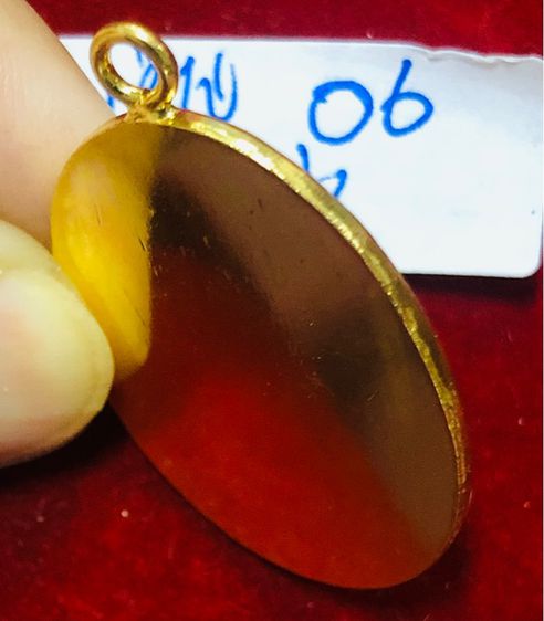 หลวงปู่ไข่ วัดเชิงเลน รุ่นสอง ปี 2473 พิมพ์เล็ก ห่วงเชื่อม ขอบกระบอก เนื้อทองผสม รูปที่ 10