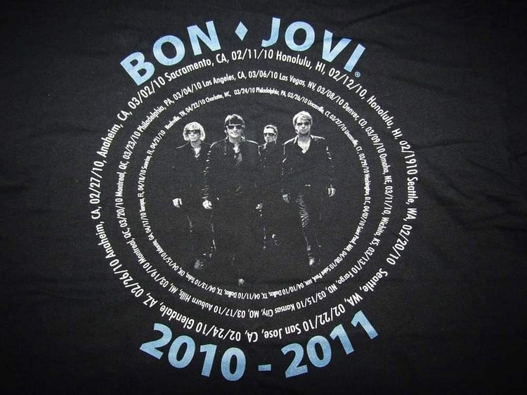 เสื้อทัวร์ Bon Jovi รูปที่ 4