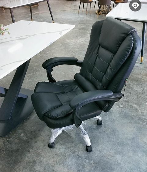 เก้าอี้สำนักงาน ดำ เก้าอี้ออฟฟิศ เก้าอี้นั่งทำงาน เก้าอี้ผู้บริหาร เก้าอี้คอมพิวเตอร์