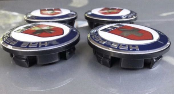 ฝาล้อ HRE PERFORMANCE หน้าสีน้ำเงิน-แดง ขนาด 68 mm. 65mm. และ 58 mm. รูปที่ 8