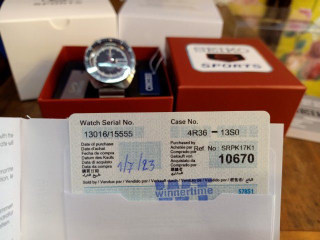 Seiko 5 Sports 55th Re-creation  รูปที่ 15