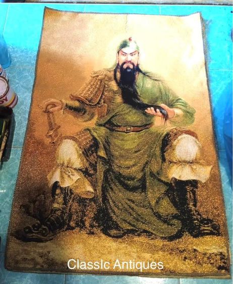 ภาพปัก เทพแปดเซียน มังกร เทพเจ้ากวนอู รูปที่ 3