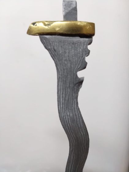 งานไม้ครู​ไม้ถือ ท้าวเวส งานช่างแฝด ไม้สลักลาย รูปที่ 3