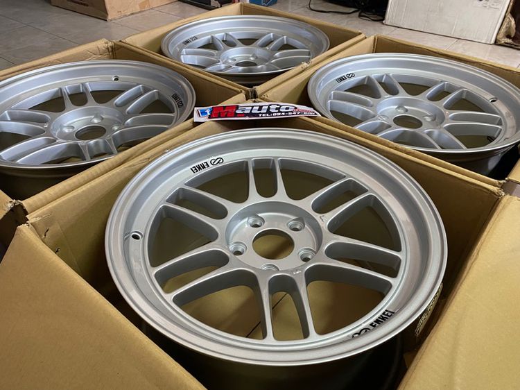 RPF1 17กว้าง9 ออฟ32 4รู100 ล้อใหม่งานKK 18000 รูปที่ 3