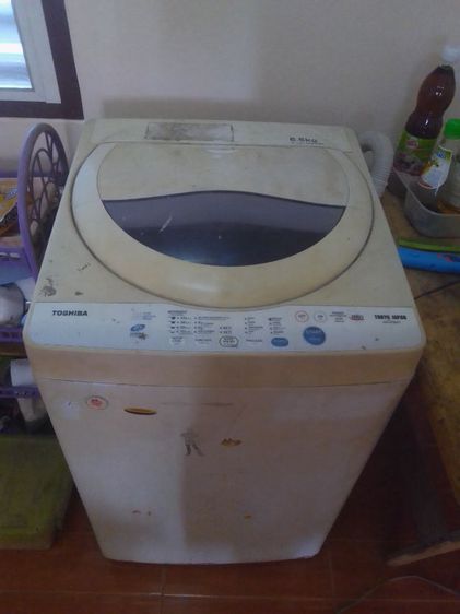 ขายเครื่องซักผ้า Toshiba 6.5ก.ก.ราคา 2300 บาท รูปที่ 1
