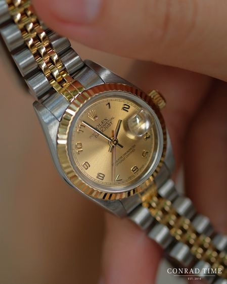 Rolex Datejust 79173 Champagne Arabic Dial 26mm. รูปที่ 1