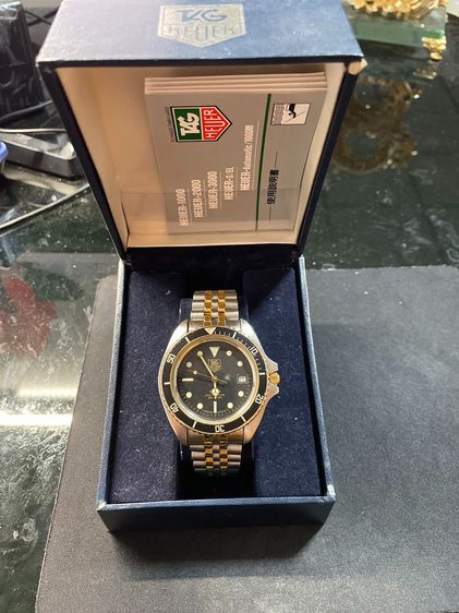 ทอง ขายนาฬิกา Rare Vintage 2K Tag Heuer S1000  SUBMARINER  Jumbo Sizeขาย 30,000 บาท