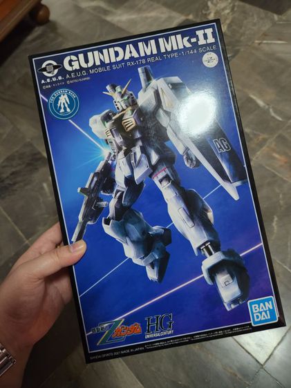 โมเดล พร้อมส่ง มีกล่องเดียวเท่านั้น HG 1-144 Limited Gundam MK-II A.E.U.G. Moblie Suit RX-178 (Real Type Ver.)-GBTH