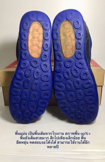 CAMPER Sneakers, WATERPROOF, 43EU(28.0cm) ของแท้ มือ 2 สภาพเยี่ยม รุ่น Peu Pista GORE-TEX, รองเท้า CAMPER ผ้าแต่งด้วยหนังแท้ พื้นเต็ม สวยมาก รูปที่ 10