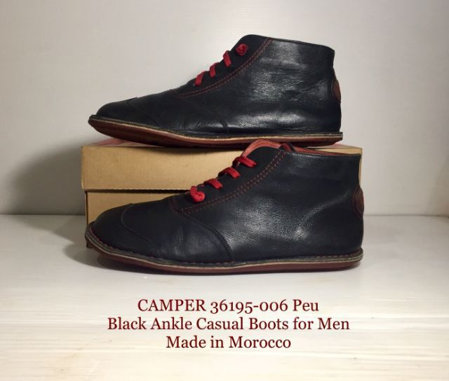 CAMPER Peu 44EU(28.5cm) Original งาน Morocco ของแท้ มือ 2 สภาพเยี่ยม, รองเท้า CAMPER หนังแท้ไร้รื้วรอย พื้นแน่น สวยมาก ไม่มีตำหนิใดๆ รูปที่ 15