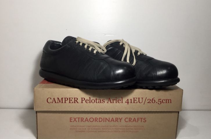 CAMPER Sneakers 41EU(26.5cm) Original งาน Morocco ของแท้ มือ 2 สภาพเยี่ยม, รองเท้า CAMPER หนังแท้ พื้นดี มีร่องรอยเล็กน้อย ปกติจะมองไม่เห็น รูปที่ 14