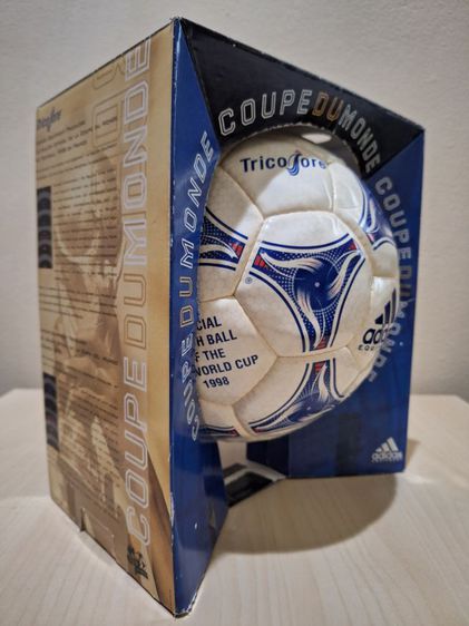 ลูกบอล Adidas Tricilore Ball France 1998 Made in Morocco รูปที่ 8