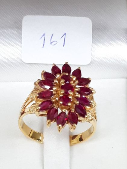 (161) เเหวนทับทิม ทอง 90 รูปที่ 7