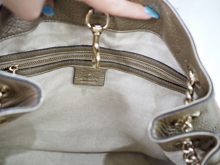 Gucci Soho Interlocking Chain Shoulder Bag รูปที่ 12