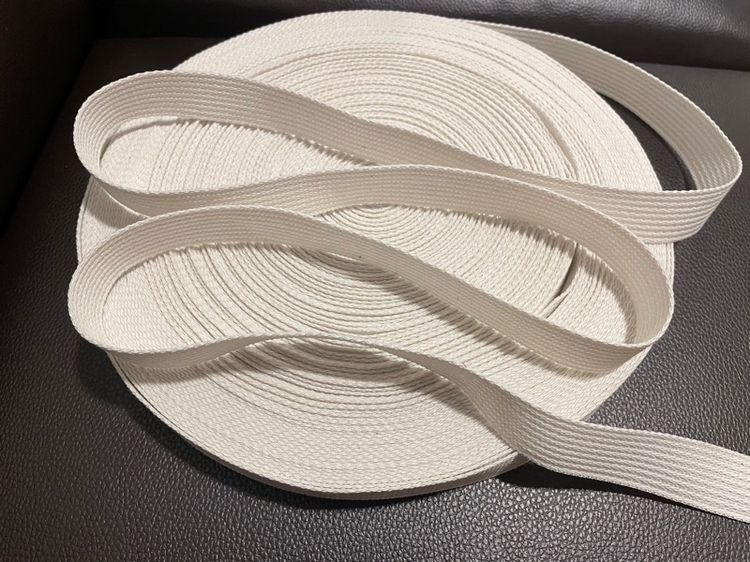 สายกระเป๋าผ้าดิบ ขนาด1นิ้ว ความยาว50หลา ต่อ1ม้วน รูปที่ 5