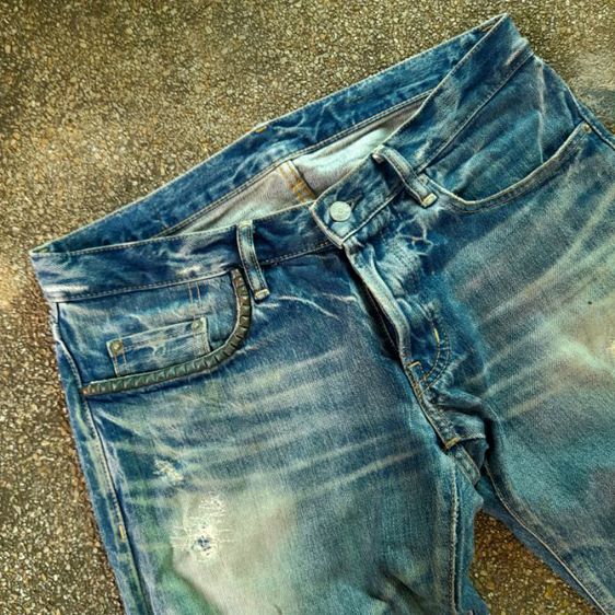 HYSTERIC GLAMOUR
distressed studded  selvedge
made in Japan
🎌🎌🎌 รูปที่ 2