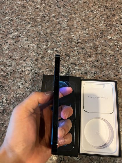 ขายไอโฟน12Pro,12ProMaxสีใหม่หายากPacificBlue128,256กิ๊กยกกล่องอีมี่ตรงไร้รอยตกถูกมากกกก รูปที่ 12