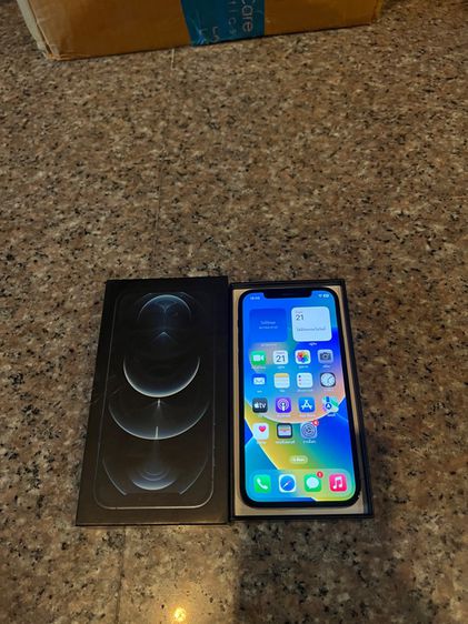 ขายไอโฟน12Pro,12ProMaxสีใหม่หายากPacificBlue128,256กิ๊กยกกล่องอีมี่ตรงไร้รอยตกถูกมากกกก รูปที่ 7