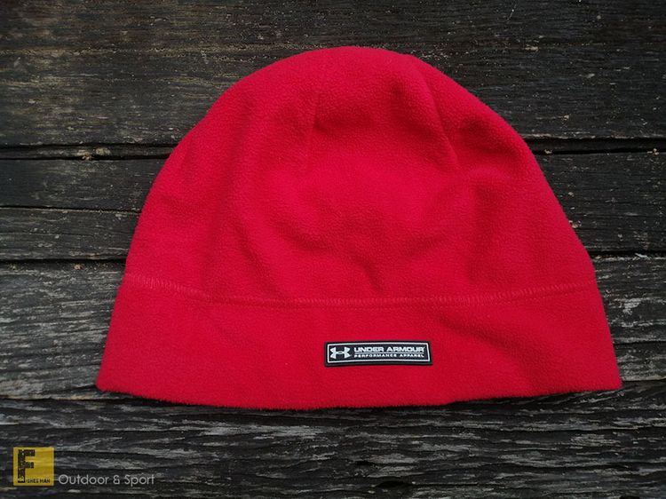 หมวกอุ่น กีฬา UNDER ARMOUR สีแดง หมวกมือสอง หมวกกันหนาว รูปที่ 3