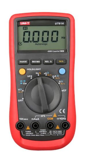 Modern digital multimeters ut61A อุปกรณ์วัดกระแสไฟฟ้า รูปที่ 3