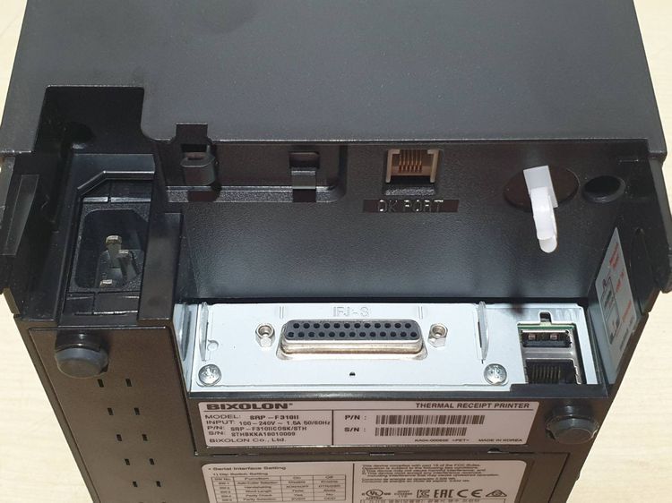 BIXOLON SRP-F310II เครื่องพิมพ์ใบเสร็จความร้อน (USB + LAN + SERAIL) มือสอง รูปที่ 3