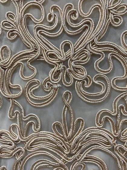 Dress COSST 16 สีเทาทอง ซีทรู ซับในๆตัว  รูปที่ 6