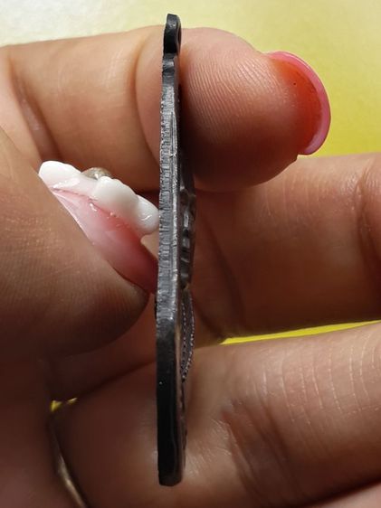 เหรียญมะละกอหลวงปู่ตื้อ ทองแดงรมดำ รูปที่ 3