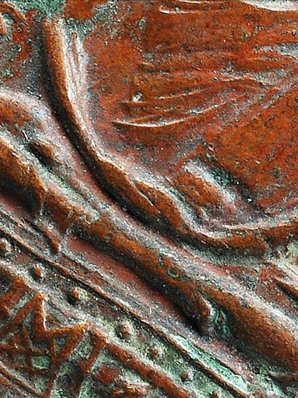 ให้เช่า เหรียญหลวงปู่รอด วัดทุ่งศรีเมือง รุ่นแรก ปี 2483 เนื้อทองแดงเก่าจัด รูปที่ 2