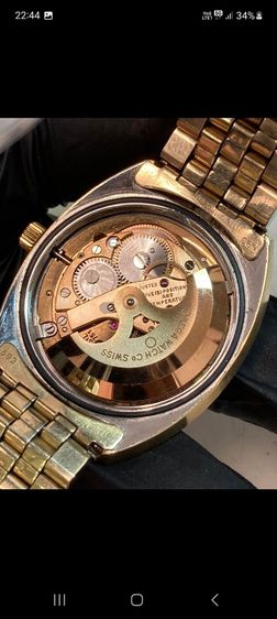 นาฬิกาOMEGA CONSTELLETION C-SHAPED CASE(จานบิน)14K GOLD CAPPED รูปที่ 7