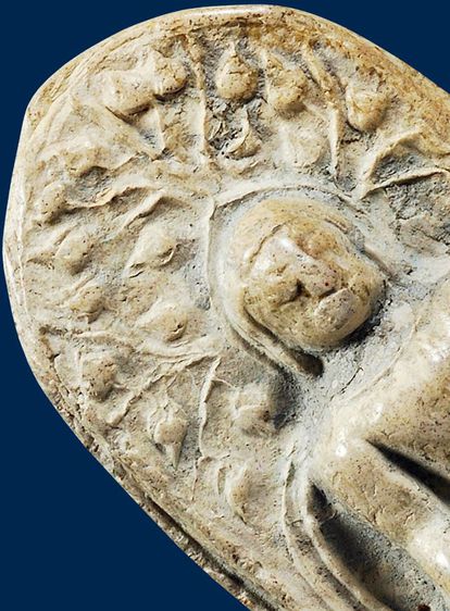 ให้เช่า พระบ้าน เนื้อสวยหายาก พระคง กรุเก่า จ.ลำพูน เนื้อสีดอกพิกุล รูปที่ 12