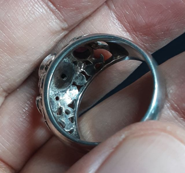 แหวนเงินหยกทับทิม รูปที่ 14