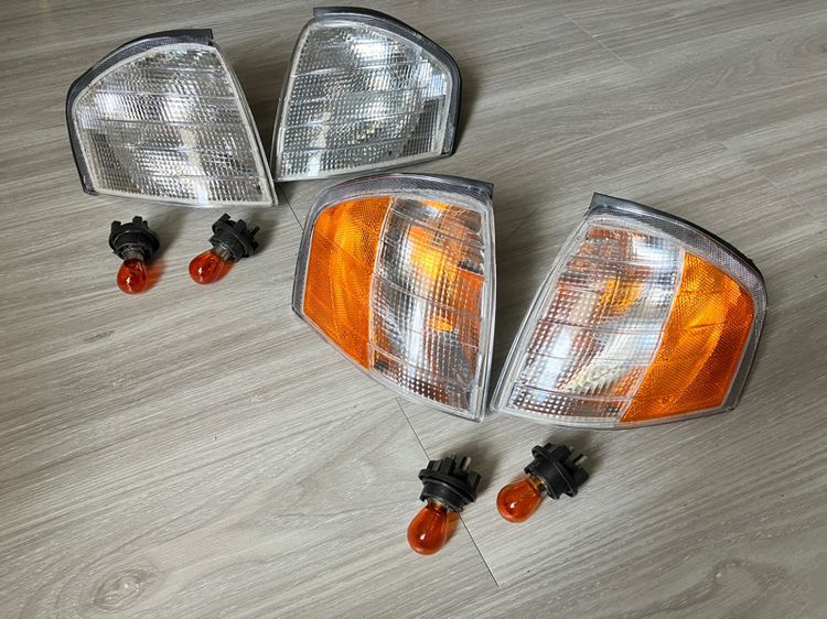 ไฟเลี้ยวมุมหน้า US Spec ไฟแก้ม Benz W202 ไฟมุม ใส่ C180 C200 C220 C240 รูปที่ 10