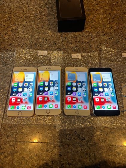 ขายไอโฟน6SPlusสีดำ,ขาว,ชมพู,ทองครบทุกสี32,64กิ๊กไร้รอบตกใช้งานดีทุกๆฟังชั่นสูนTrueถูกๆ รูปที่ 1