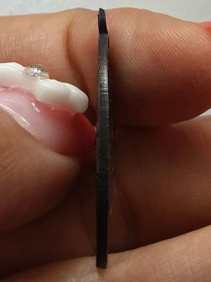 เหรียญหลวงพ่อโม ชัยนาท ทองแดงรมดำ รูปที่ 3