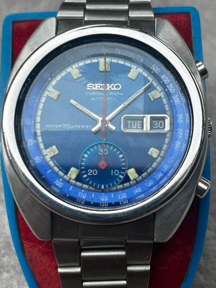นาฬิกาSEIKO CHRONOGRAPH 6139-6010 AUTOMATIC ยุค 1970’S
ไซโก้ จับเวลา ออโตเมติก กด Stop และ Set ตรงเลข 12 สามารถใช้จับเวลาได้ รูปที่ 3