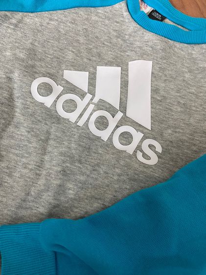 Adidas kids set ของแท้ สภาพสวย เสื้อ กางเกง รูปที่ 2