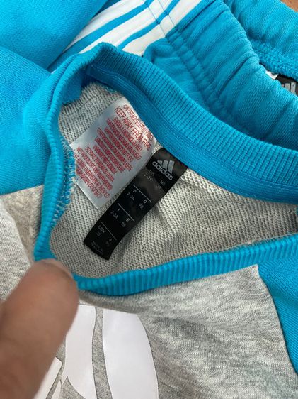 Adidas kids set ของแท้ สภาพสวย เสื้อ กางเกง รูปที่ 5