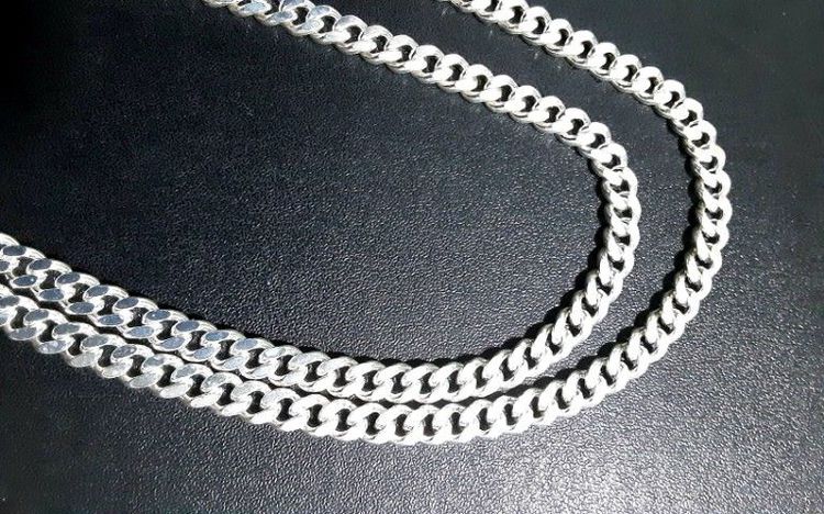 สร้อยคอ SILVER แท้ งานสวยละเอียด ลายนิยม ยาว 26นิ้ว ตาขอตัวS รูปที่ 15