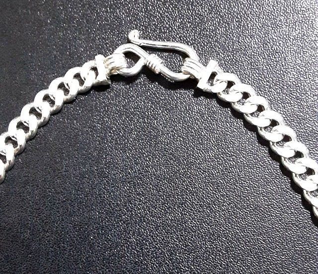 สร้อยคอ SILVER แท้ งานสวยละเอียด ลายนิยม ยาว 26นิ้ว ตาขอตัวS รูปที่ 13