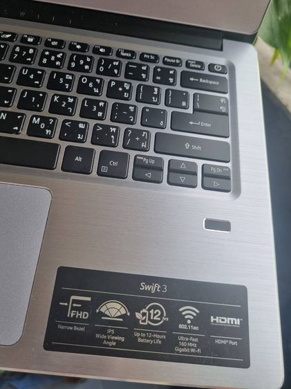 Acer Swift3 i5-8265U(GEN8) จอ14 นิ้ว RAM8Gb สภาพดี รูปที่ 3