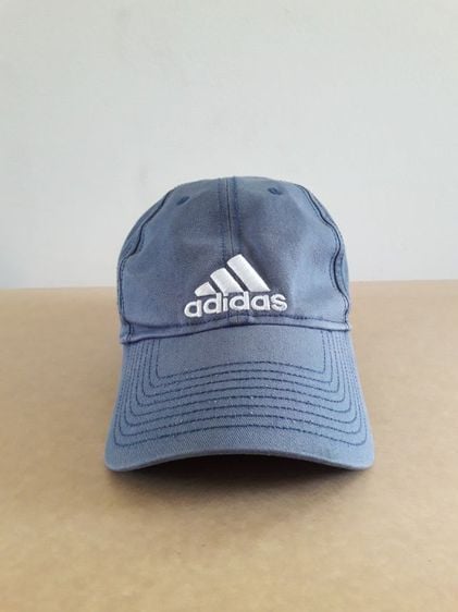 หมวกแก๊ป Adidas รุ่น classic สียีนส์ฟ้า โลโก้ปัก