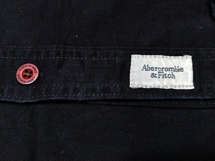 475เสื้อเชิ๊ต Abercrombie Fitch New York Shirt (Size L) รูปที่ 10