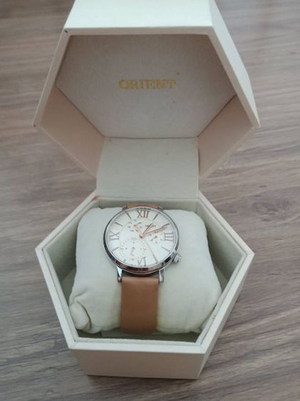 นาฬิกา Orient ของแท้ พร้อมกล่อง
สายหนังแท้ สีน้ำตาล รูปที่ 11