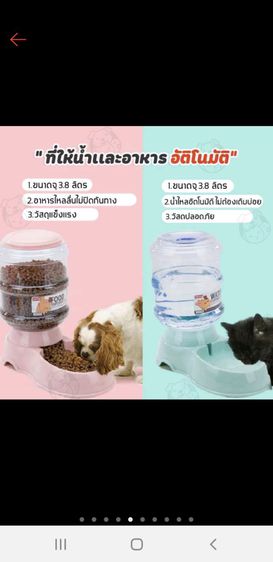 เครื่องให้อาหาร และน้ำอัตโนมัติสำหรับสัตว์เลี้ยงตัวโปรด น้องหมาน้องแมว รูปที่ 10